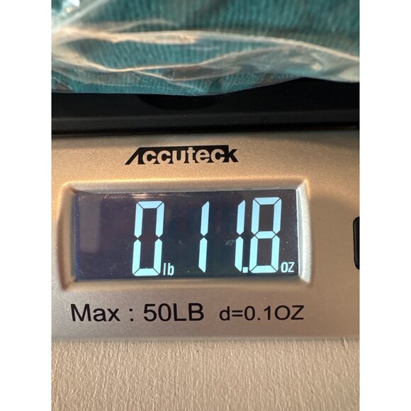 Made for Life Womens Pants Sz M Teal Velour Soft Comfy Athleisure Straight Leg - Picture 8 of 8